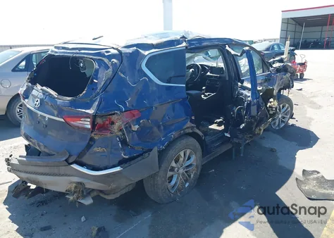 2020 Hyundai Santa Fe Se from USA, damaged, VIN 5NMS23AD0LH165119